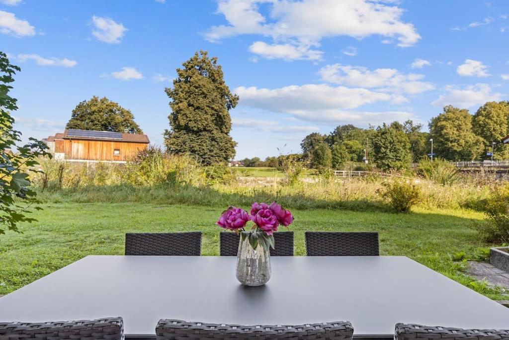 3 Zimmer Eg Wohnung Direkt Am Kurpark Bad Aibling Ngoại thất bức ảnh